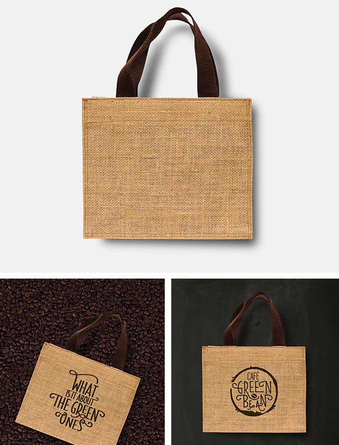 Download Free Eco Sack Bag Mock-Up - Dumitru Midon